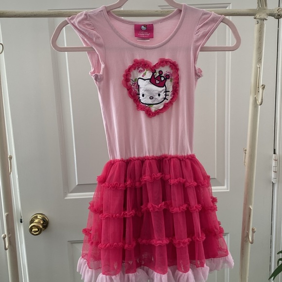 Hello Kitty Princess Taffeta Dress Size 6 - Picture 8 of 8